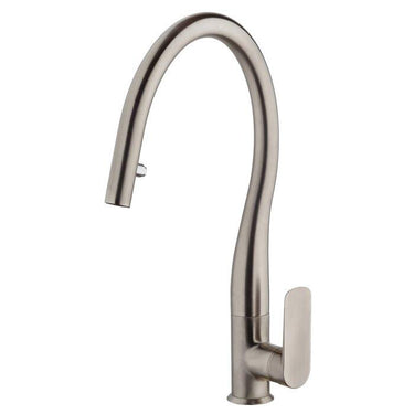 Single handle pull-down spray kitchen faucet Kitchen Faucet lastoscana Brushed Nickel